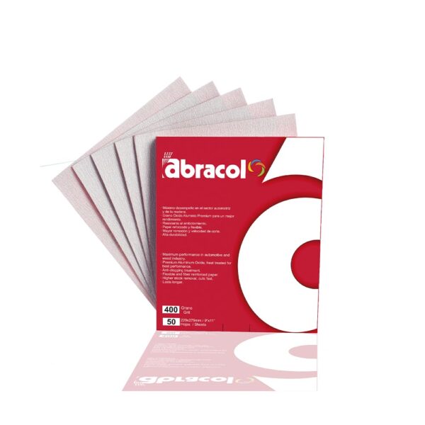 LIJA ABRACOL ROJA 9" X  11"