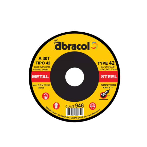DISCO CORTE FINO ABRAC TIPO 42