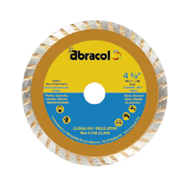 DISCOS ABRACOL DIAMANTADOS TURBO