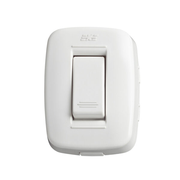 12001  INTERRUPTOR SENCILLO BLANCO DUE