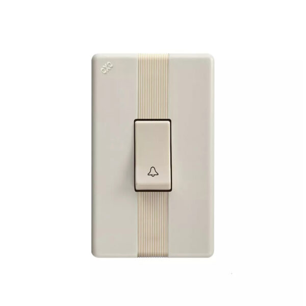 905  BOTON TIMBRE SENCILLO ABITARE MARFIL 35012
