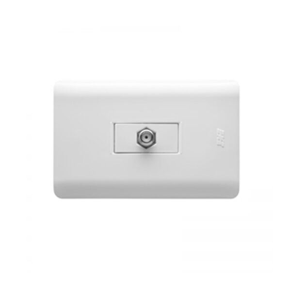 15006TVA  TOMA TVA COAXIAL DUOMO BLANCO
