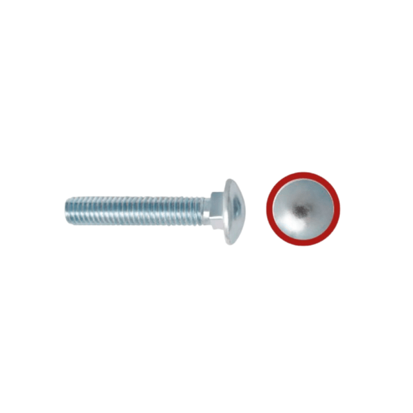 CAJA 2.100 TORNILLO CARRIAGE GALV 1/4 x 1 1/2