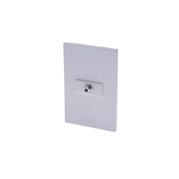 PT144305-B SALIDA COAXIAL SENCILLA ASTRAL BLANCO
