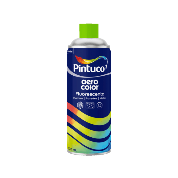 PINTURA AEROCOLOR FLUORESCENTE 300 ml