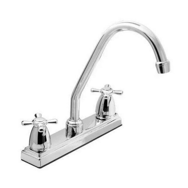 101443 SUBCONJUNTO MEZCLADOR LAVAPLATOS ANTIUS 8" POMO CRUCETA CROMO