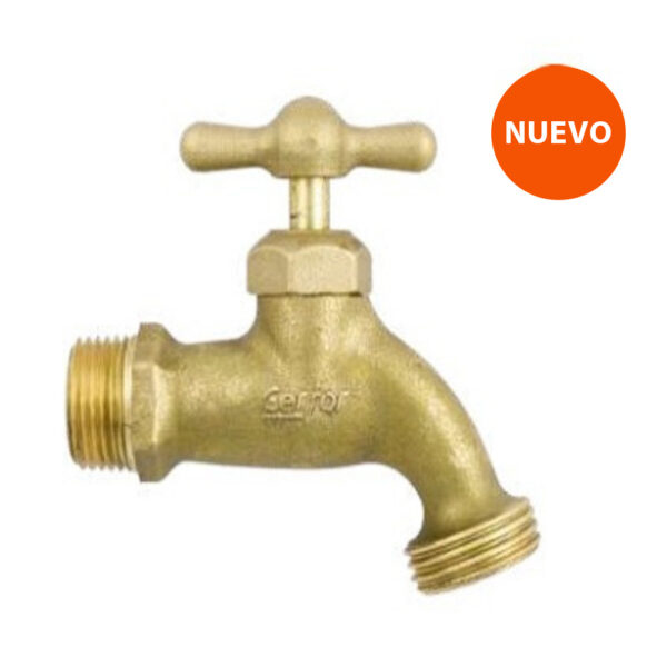 101731 LLAVE MANGUERA 180 COBRE PLUS
