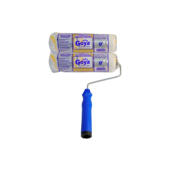 KIT INTERCAMBIABLE RODILLO FELPA PROFESION  AMARILLO 221PRT-9