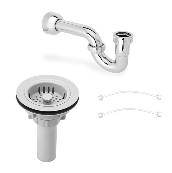 935120001 B*2 KIT CANAST 4" + SIFON P + GRIFLEX x 2