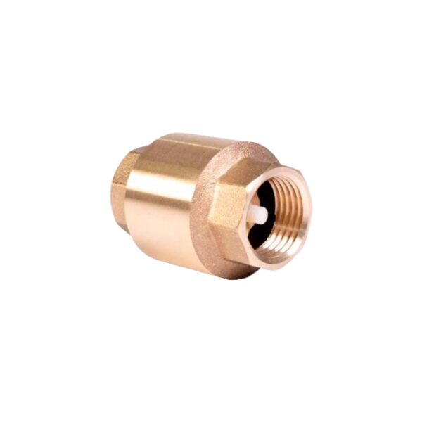 PAQ. CHEQUE RESORTE VERTICAL BRONCE