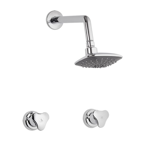 AV4023331 B*3 PQTE. DUCHA 8" TRICETA ALUVIA
