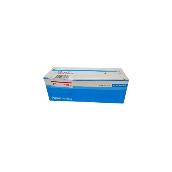 CAJA  CLAVOS   PUMA      4" Vareta