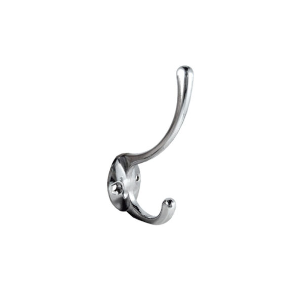 55703 GANCHO PERCHA 57-3 DOBLE 3" CROMADO