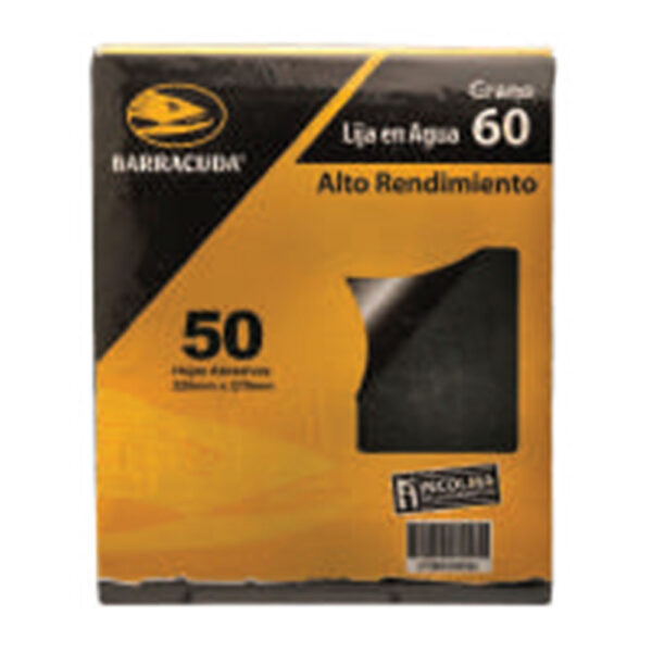 LIJA DE AGUA PROFESIONAL AMARILLA - Imagen 2