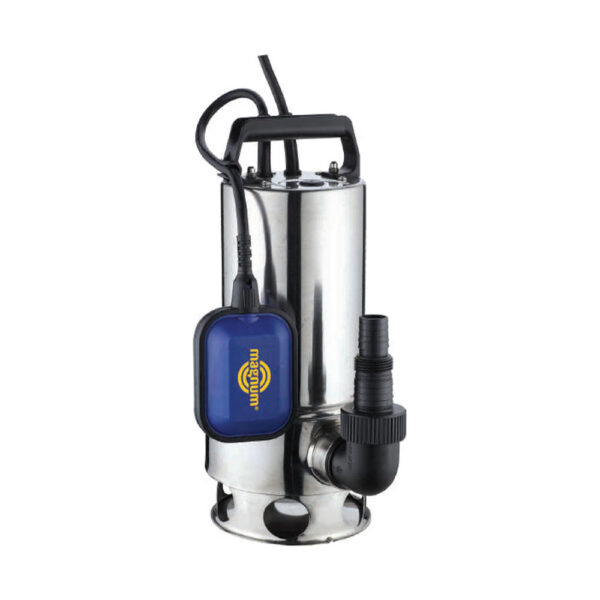 57450132  0132 BOMBA MAGNUM SUMERGIBLE PARA AGUA SUCIA 1.5 HP METALICA