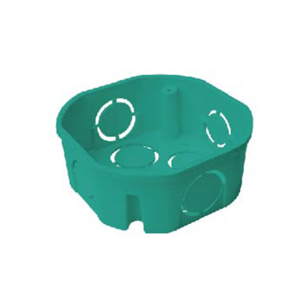 T7501-029 - T1202-0029 UND CAJA PLASTICA 4X4 BLANCA  SIN INSERTO NEW