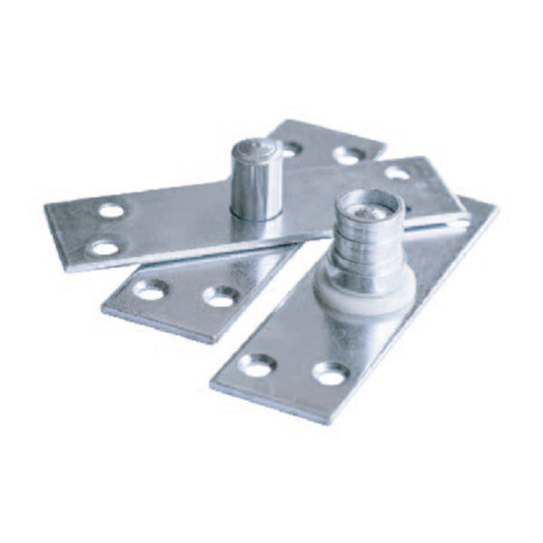 T6105-007 - T1110-0002 PAR BISAGRA PIVOTE P/PUERTA 25MM ZINCADA CAL.12 CT