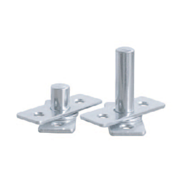 T6105-007 - T1110-0002 PAR BISAGRA PIVOTE P/PUERTA 25MM ZINCADA CAL.12 CT - Imagen 2