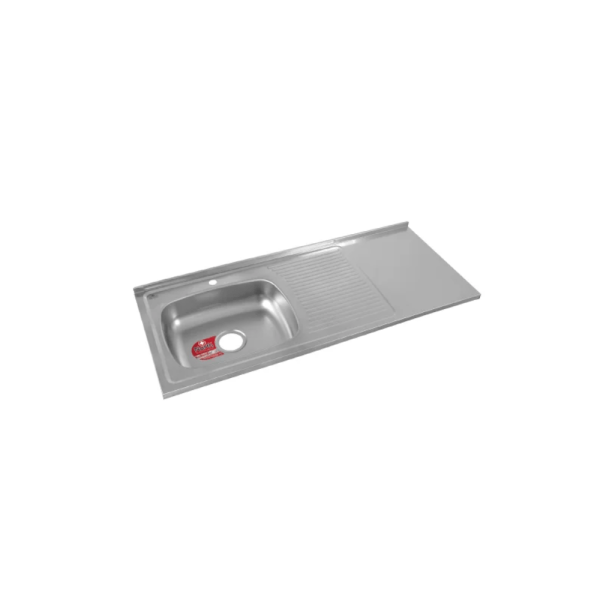 LAVAPLATOS INOX ESCURR DER MONOC 120*50   1713