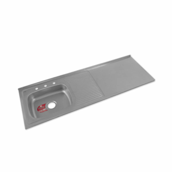 LAVAPLATOS INOX ESCURR DER MEZCLA 150*50 1726