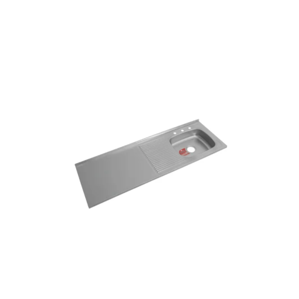 LAVAPLATOS INOX ESCURR IZQ MEZCLA 150*50  1727