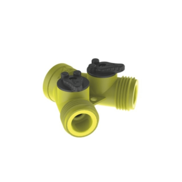 CONECTOR EN YEE AMARILLO                 REF  1009