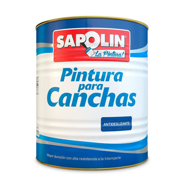 PINTURA PARA CANCHAS ROJA GALON 34159L57