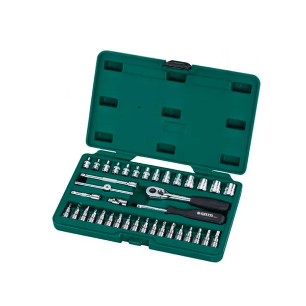 ST09002SJ  JG COPAS 1/4" 6PT - COPAS CON PUNTAS  52PC MM