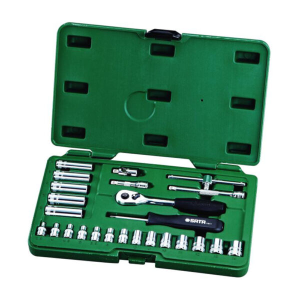 ST09001SJ  JG COPAS  1/4" 6PT ALTA Y BAJAS 36PC MM