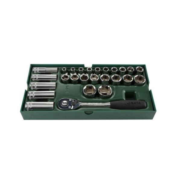 ST09915SJ  JG DE COPAS 1/2" 6PT BANDEJA  26PZ MM