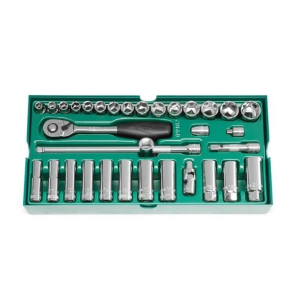ST09902SJ  JG DE COPAS 3/8" BANDEJA  33PZ MM