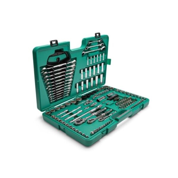 ST09510L  JG COPA  1/4" 3/8" 1/2" 6PT - LLAVES 150PC MM/PUL
