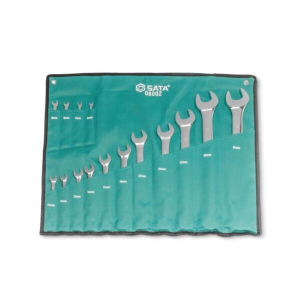 ST08002SJ JG LLAVES COMBINADAS  15PZ MM