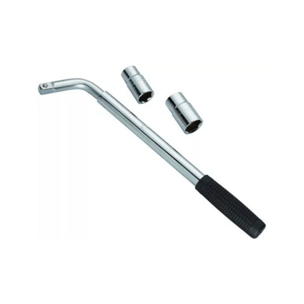 ST09531SJ  JG LLAVE TIPO L EXT P/LLANTAS 1/2" COPA 17X19 Y 21X23 MM 3PZ