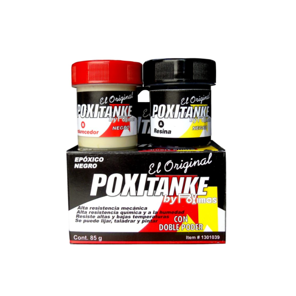 1301039 POXITANQUE NEGRO POXIMAS  X 85 GR