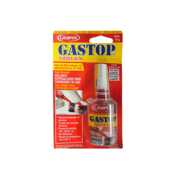1101002 GASTOP FUERZA ALTA 10 GR