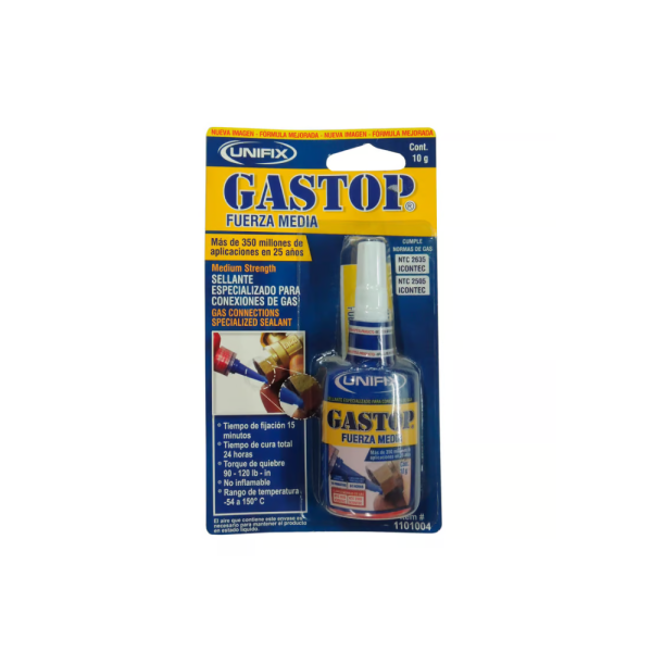 1101004 GASTOP FUERZA MEDIA 10 GR