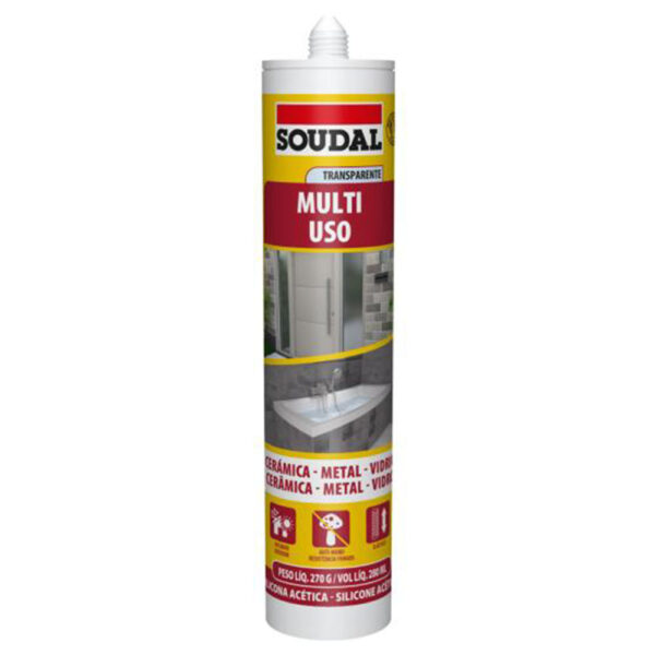 3129 SILICONA ANTIHONGOS TRANSPARENTE 280ML SOUDAL