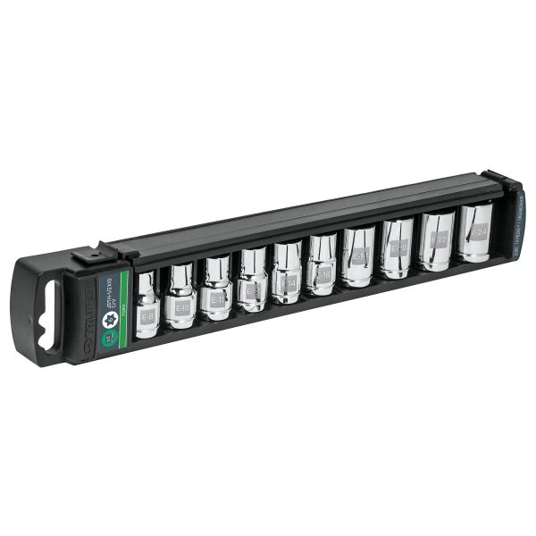JUEGO DE COPAS PUNTA TORX 1/2" 10 PZAS TRUPER