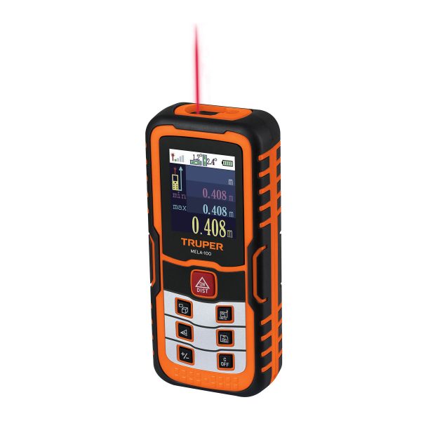 MEDIDOR LASER DE DISTANCIA 100 MTS TRUPER MELA-100