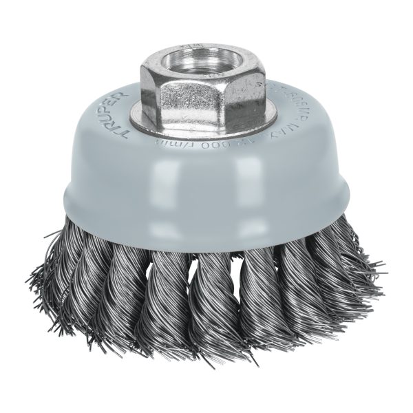 GRATA COPA TRENZA  MULTI-ROSCA 5/8"-11 Y M14 TRUPER