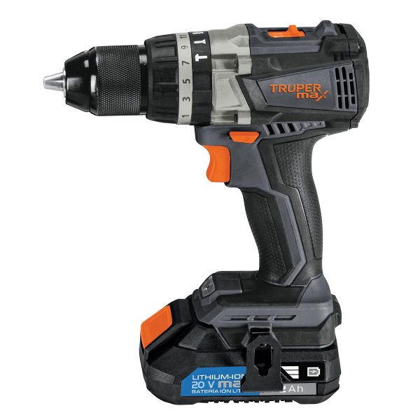 ROTOMARTILLO INALAMBRICO INDUSTRIAL 1/2" 20V TRUPER MAX-20R