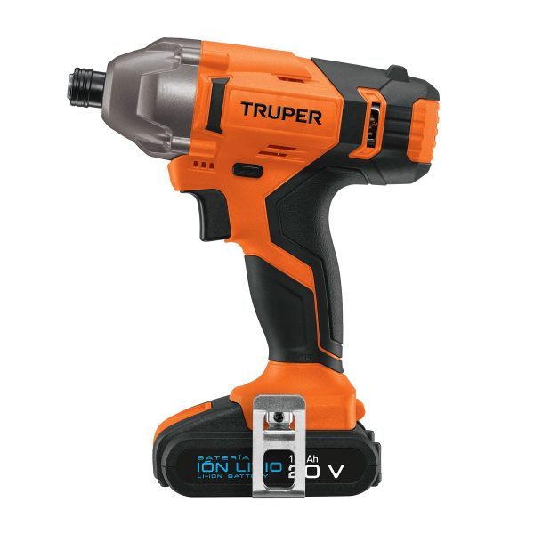 DESTORNILLADOR INALAMBRICO DE IMPACTO 20V 1/4" TRUPER DIMI-20A