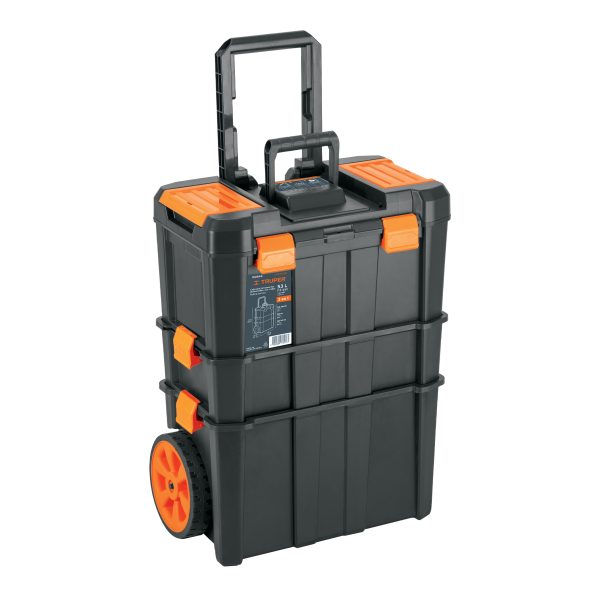 CAJA DE HERRAMIENTAS 3 EN 1 DESMONTABLE CON RUEDAS TRUPER CHP-1925R
