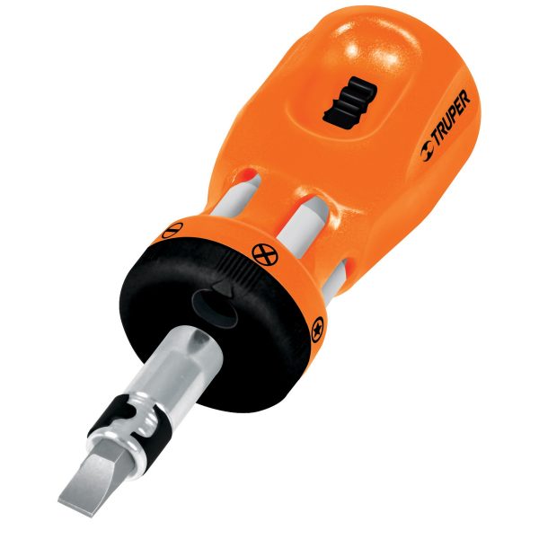 MINI DESTORNILLADOR 12 EN 1 TRUPER DTROM12B