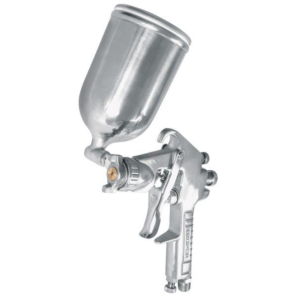 PISTOLA GRAVEDAD VASO ALUMINIO 400ML TRUPER PIPI-420