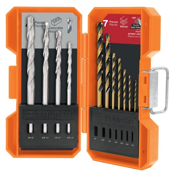BROCAS       TRUPER CONCRETO-ACERO 11 UNDS JBAC-11