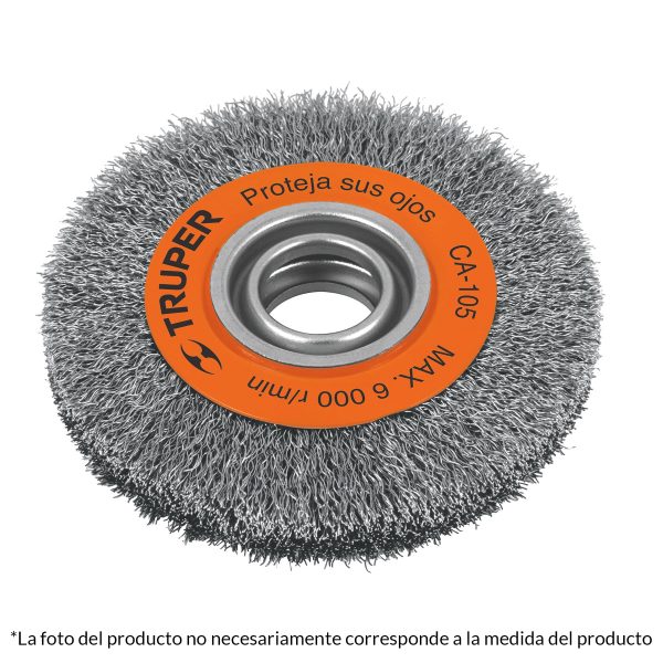 GRATA CIRCULAR DE ESMERIL  6" X 3/4" TRUPER