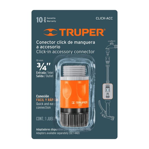 CONEXION     TRUPER RAPIDA DE MANGUERA   CLICK-ACC - Imagen 2