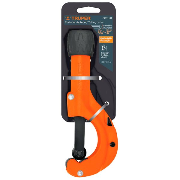 CORTADOR DE TUBO HASTA 2"(50MM) TRUPER - Imagen 2
